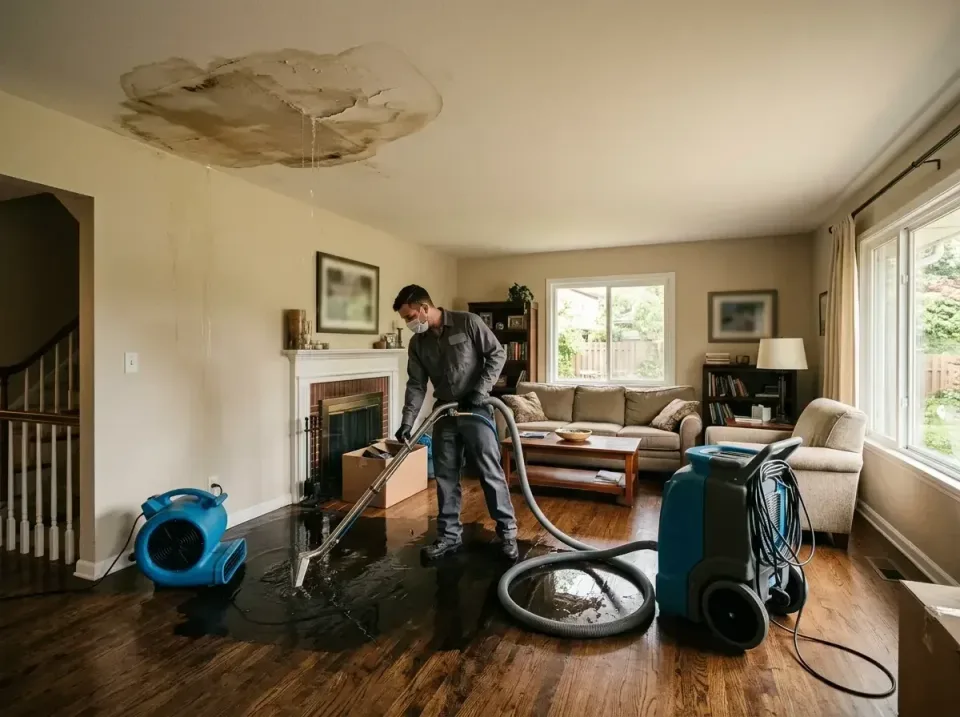 attic-pipe-burst-ceiling-drip-008 — frequently asked questions, Water Damage Restoration & Carpet Care in Golf Manor, OH